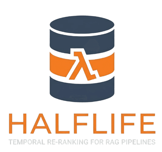 HalfLife: Building a Temporal Re-Ranking Engine for RAG